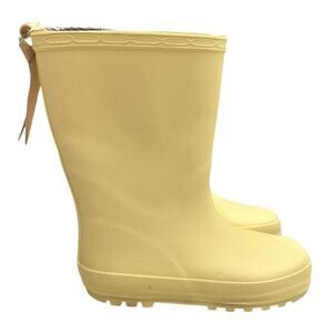 SWEETHONEY Butter Yellow Rain Boots 11
